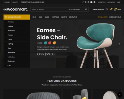 Dark WordPress Theme