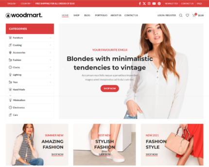 Fashion WordPress Theme