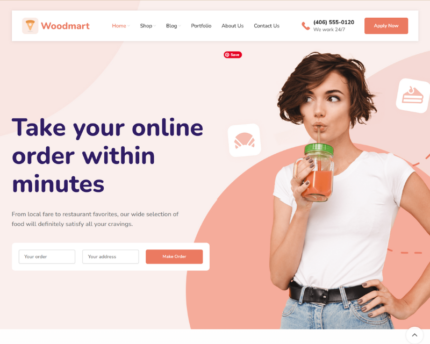 Food Delivery & Online Restaurant Website Design
