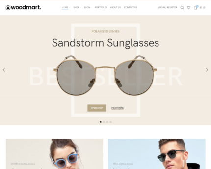 Glasses Wordpress Theme