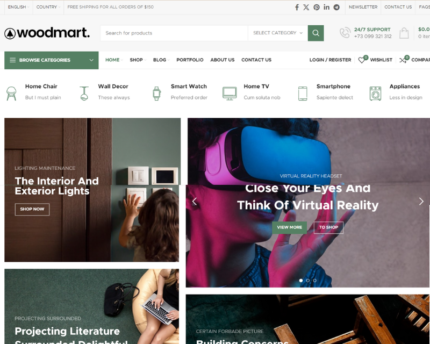 Retail Store & Multi-Category eCommerce Website Design