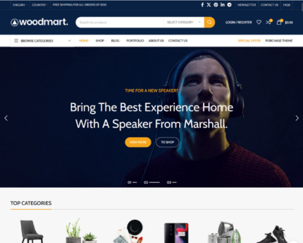 Modern Retail Store & Lifestyle eCommerce Website Design