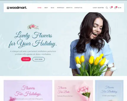 Flower Shop & Florist Website Design