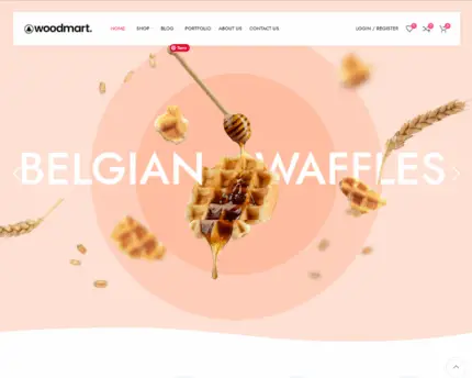 Bakery Cake Shop & Sweet Store Website Design