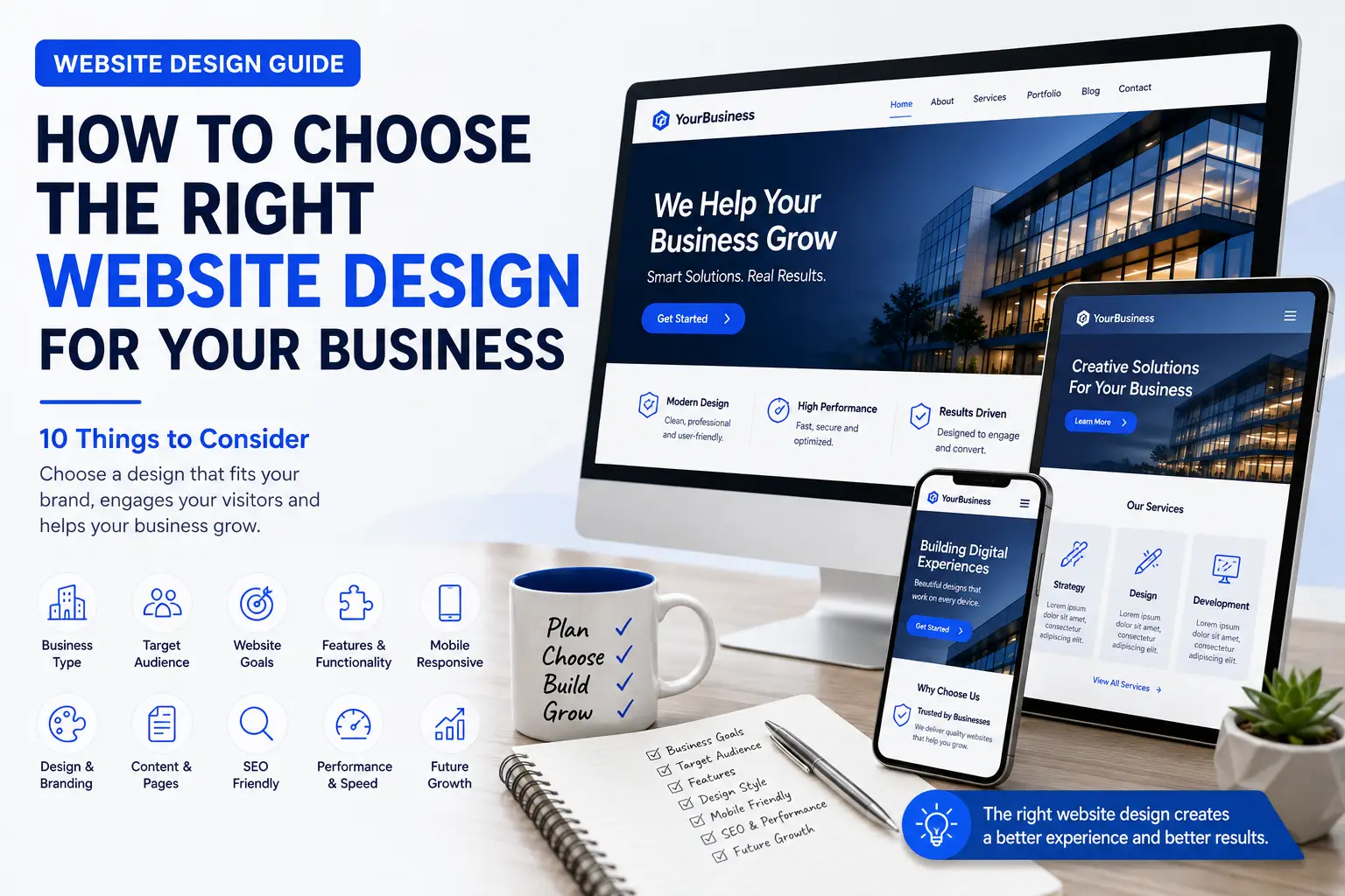 How to Choose the Right Website Design